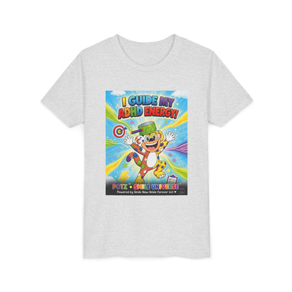 Potz™ Youth Short Sleeve Tee – "I Guide My ADHD Energy!" Graphic Tee | Smile Universe Collection