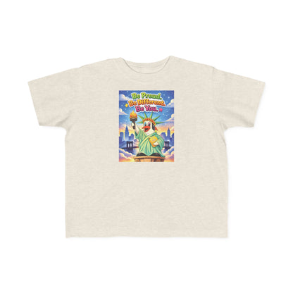 TuBz™ "Be Proud. Be Different. Be You." Kids T-Shirt - Inspirational Graphic Tee