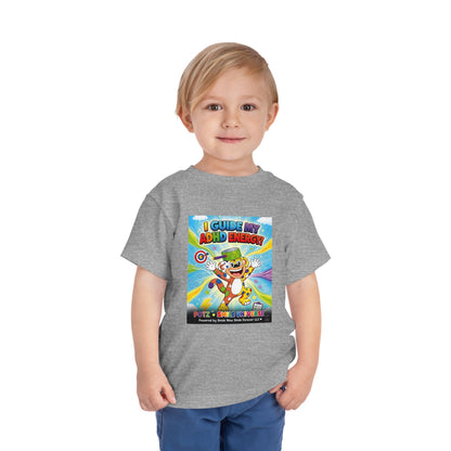 Potz™ Toddler Short Sleeve Tee – "I Guide My ADHD Energy!" Graphic Tee | Smile Universe Collection