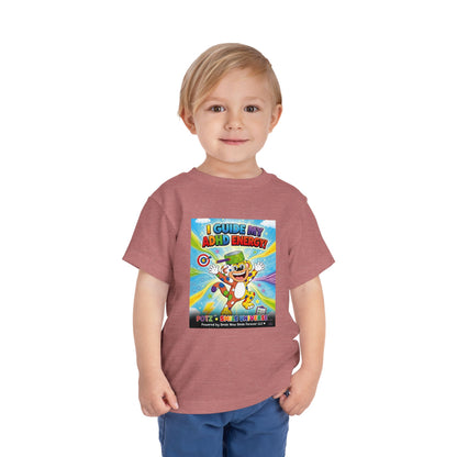 Potz™ Toddler Short Sleeve Tee – "I Guide My ADHD Energy!" Graphic Tee | Smile Universe Collection