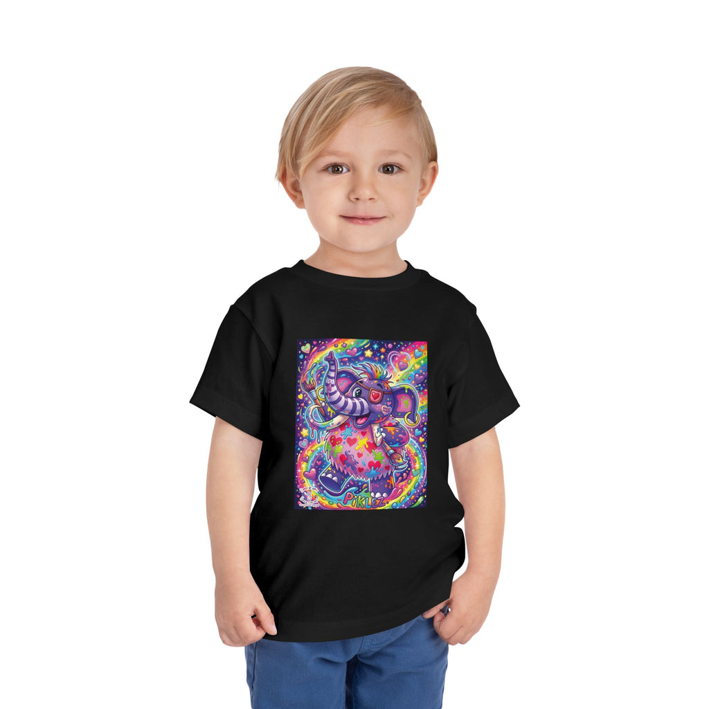Piklez™ Toddler Short Sleeve Tee – "Magic Paint!" Graphic Shirt | Smile Universe Collection
