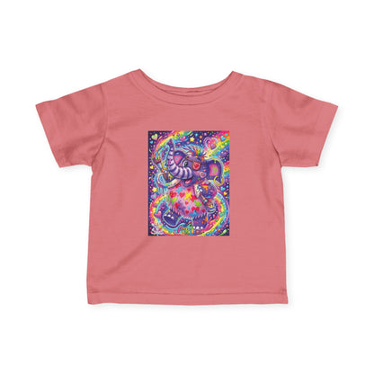 Piklez™ Infant Fine Jersey Tee – "Magic Paint!" Graphic Shirt | Smile Universe Collection