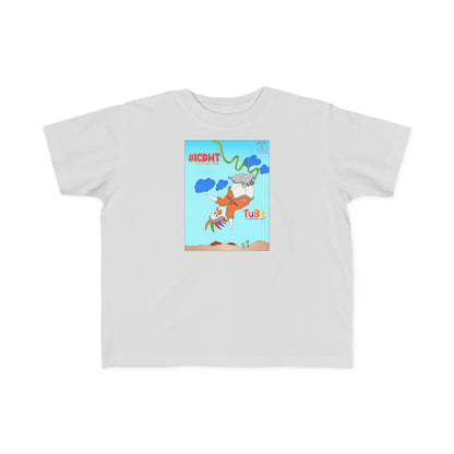 TuBz™ "I Can Do Hard Things" Toddler T-Shirt | Toddler's Fine Jersey Tee  - Positive Kids Graphic Tee