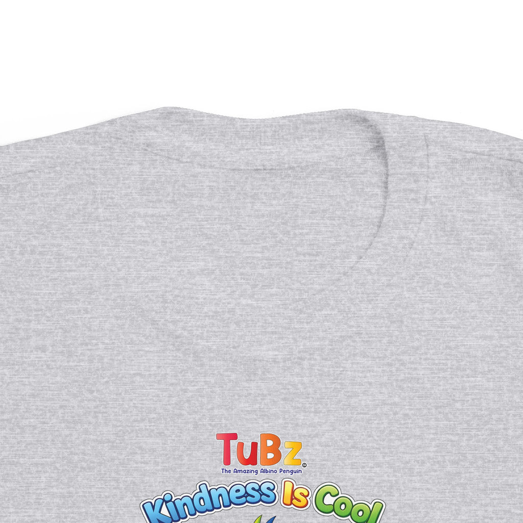 TuBz™ "Kindness Is Cool" Kids T-Shirt - Positive Message Graphic Tee | Smile Universe TuBz4Kidz