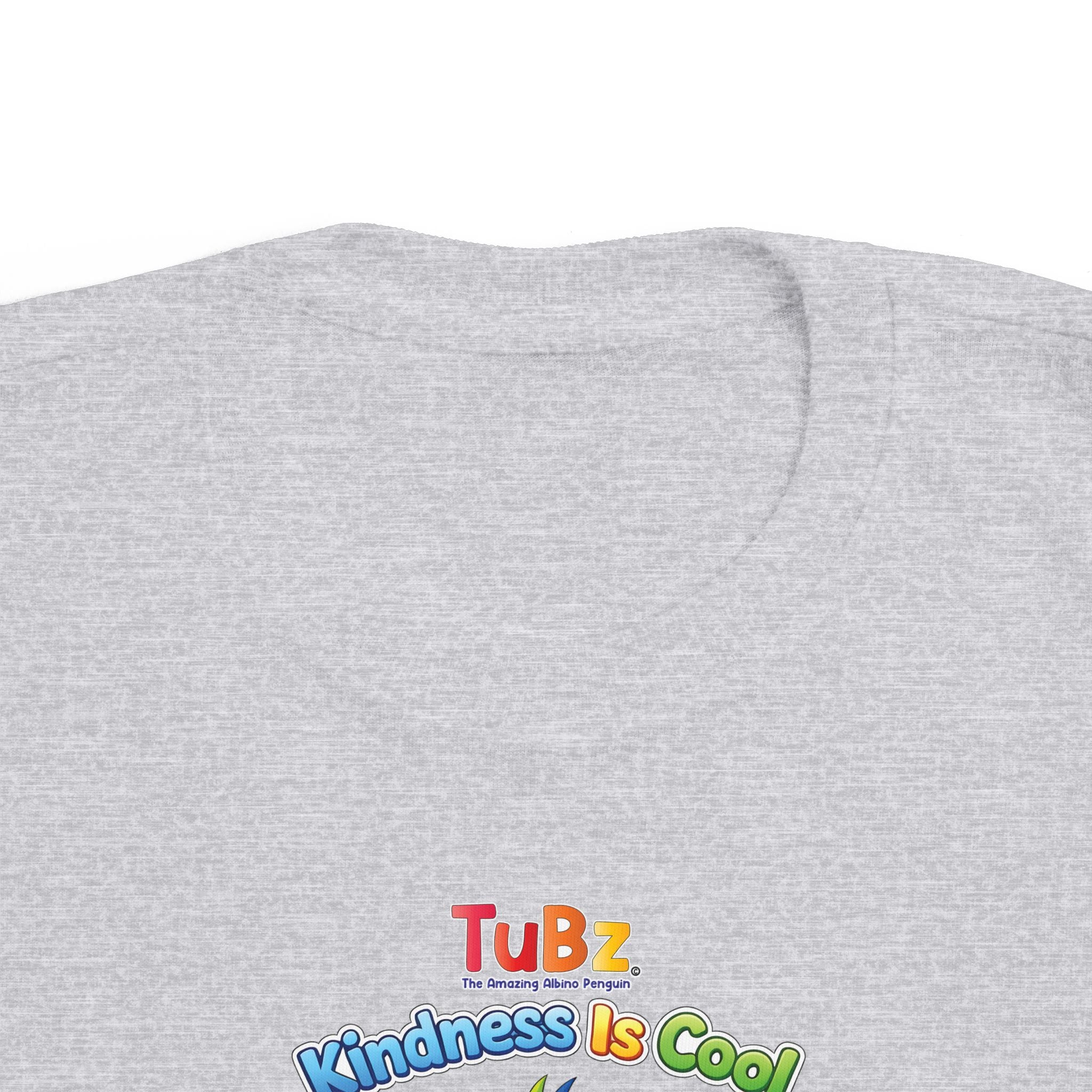 TuBz™ "Kindness Is Cool" Kids T-Shirt - Positive Message Graphic Tee | Smile Universe TuBz4Kidz
