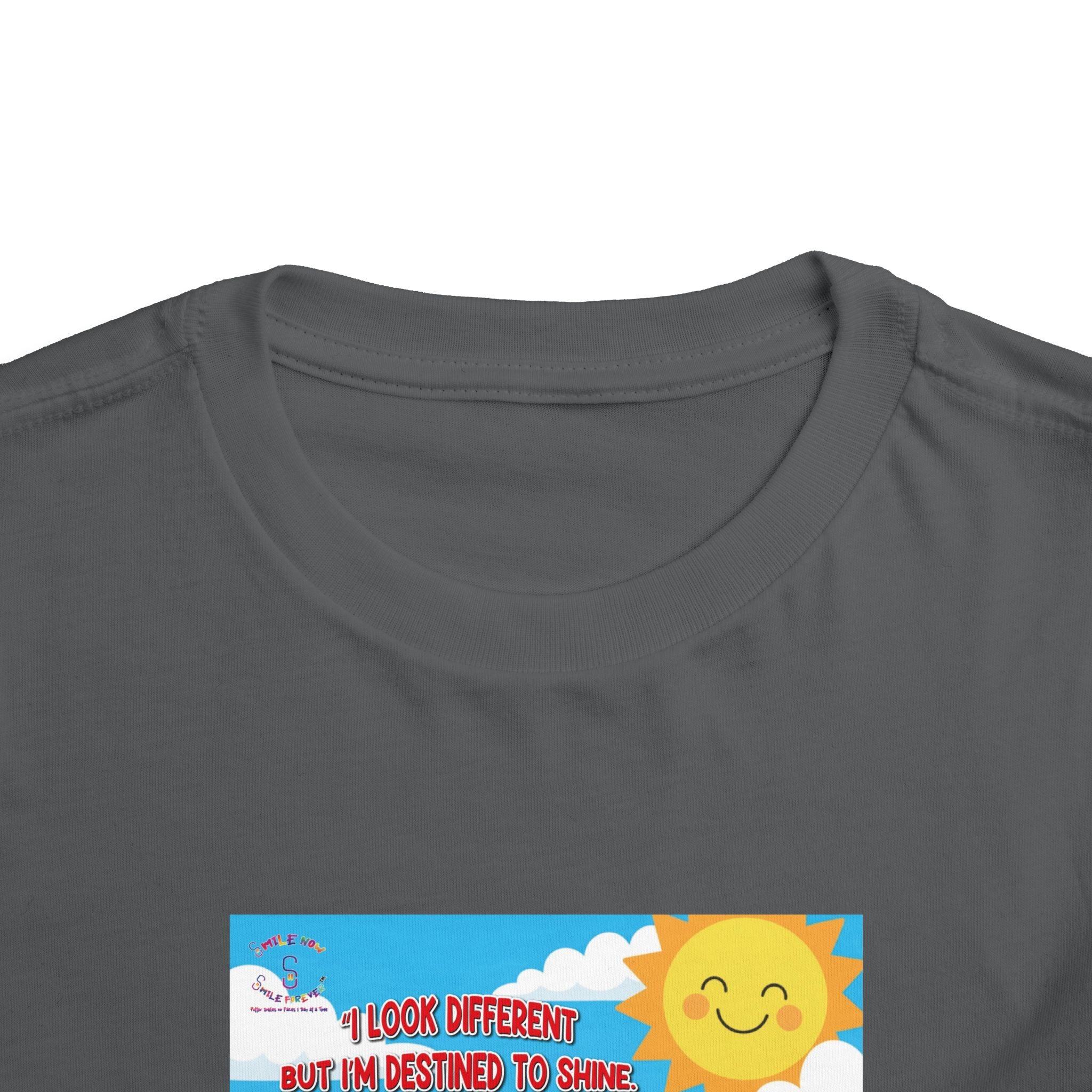 Piklez™ Toddler Tee – “Destined to Shine” Graphic Shirt | Smile Universe Collection