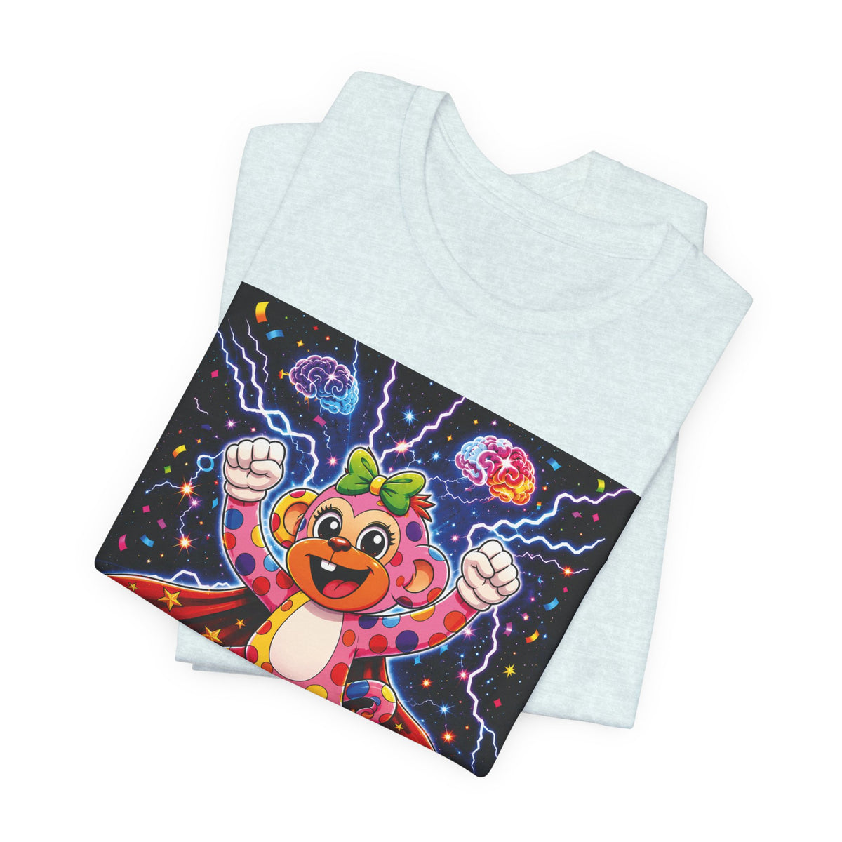 Panz™ Unisex Jersey Short Sleeve Tee For Adult– "My Energy is Powerful" Graphic Tee | Smile Universe Collection