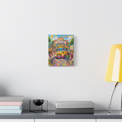 Lani™ Matte Canvas, Stretched 1.25" – "Where Being Different is CELEBRATED!" Graphic Wall Art