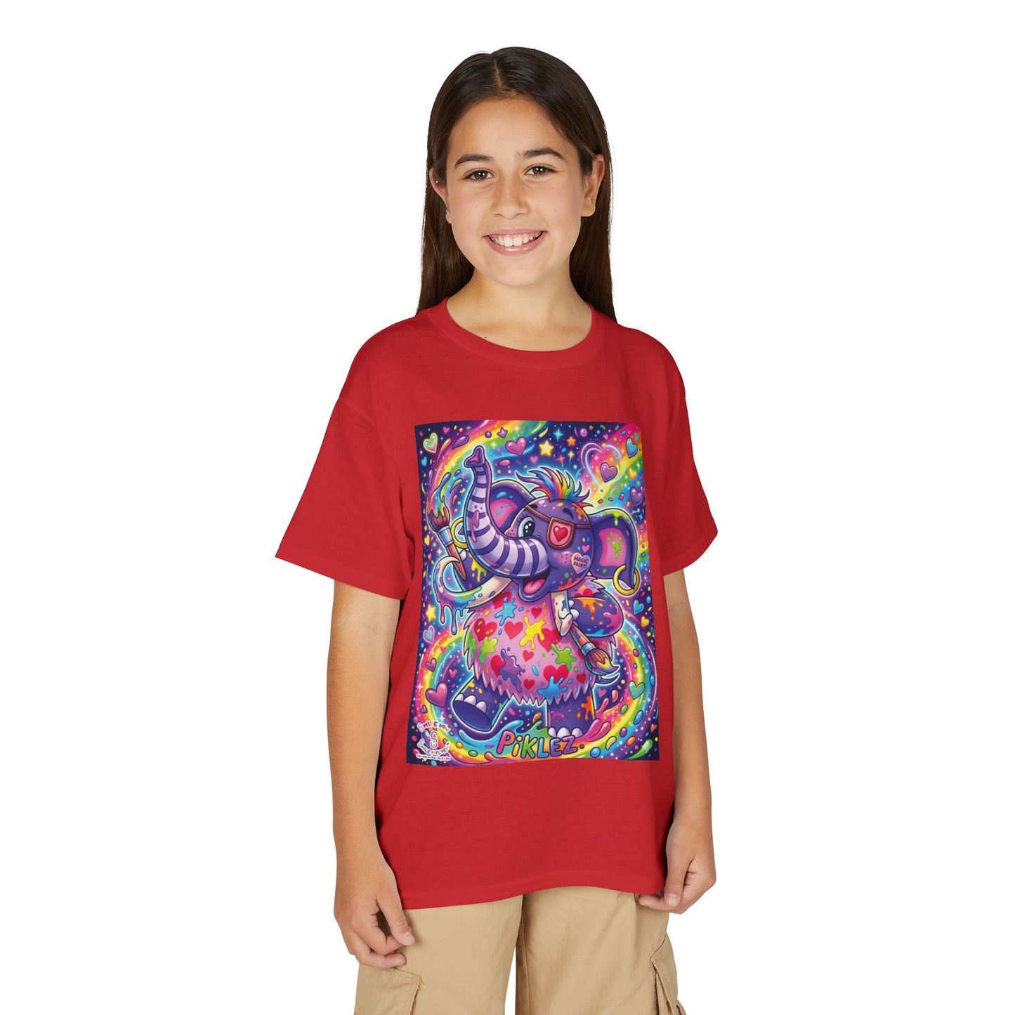 Piklez™ Youth DryBlend® T-Shirt – "Magic Paint!" Graphic Shirt | Smile Universe Collection