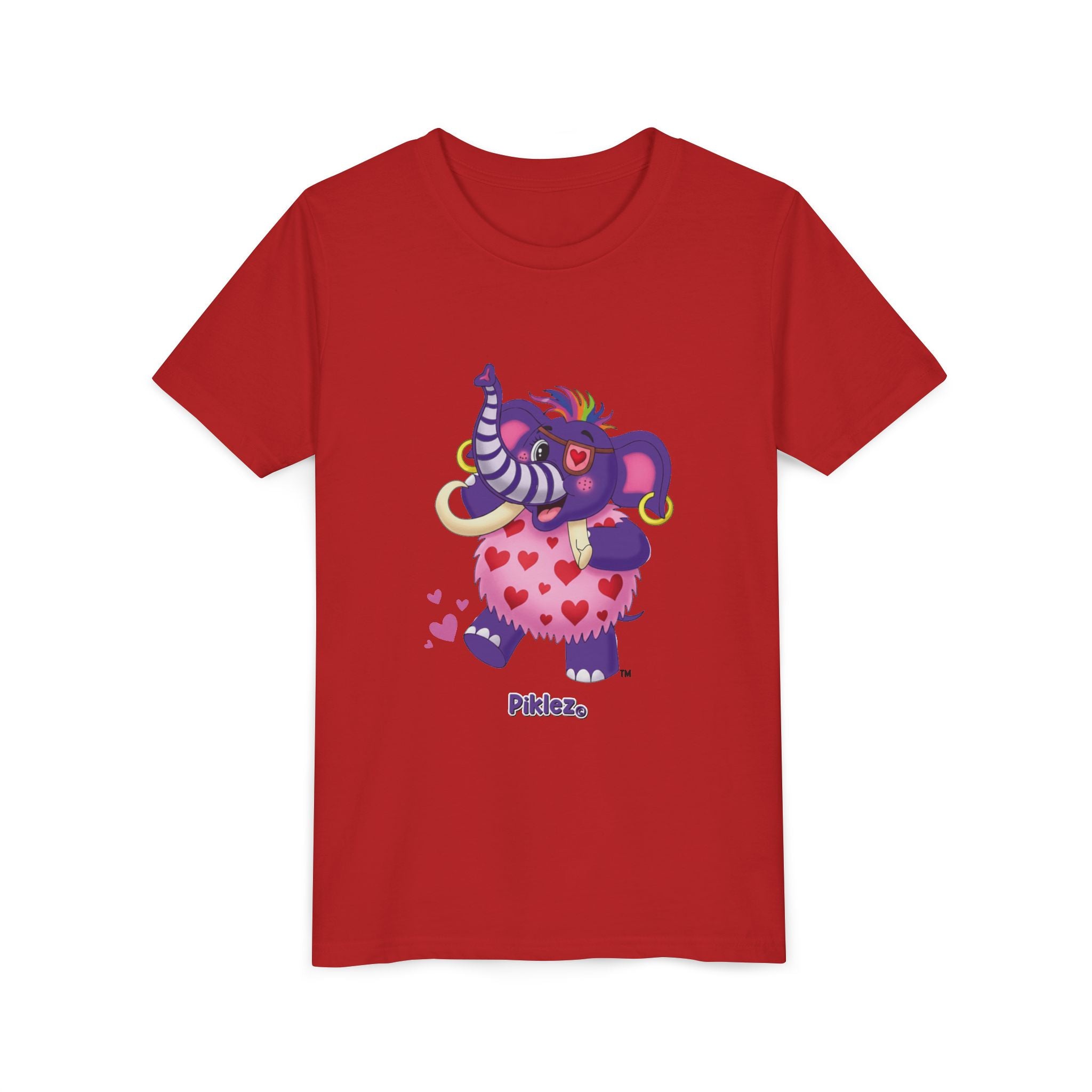 Piklez™ Youth Short Sleeve Tee – "Full of Love!" Graphic Shirt | Smile Universe Collection