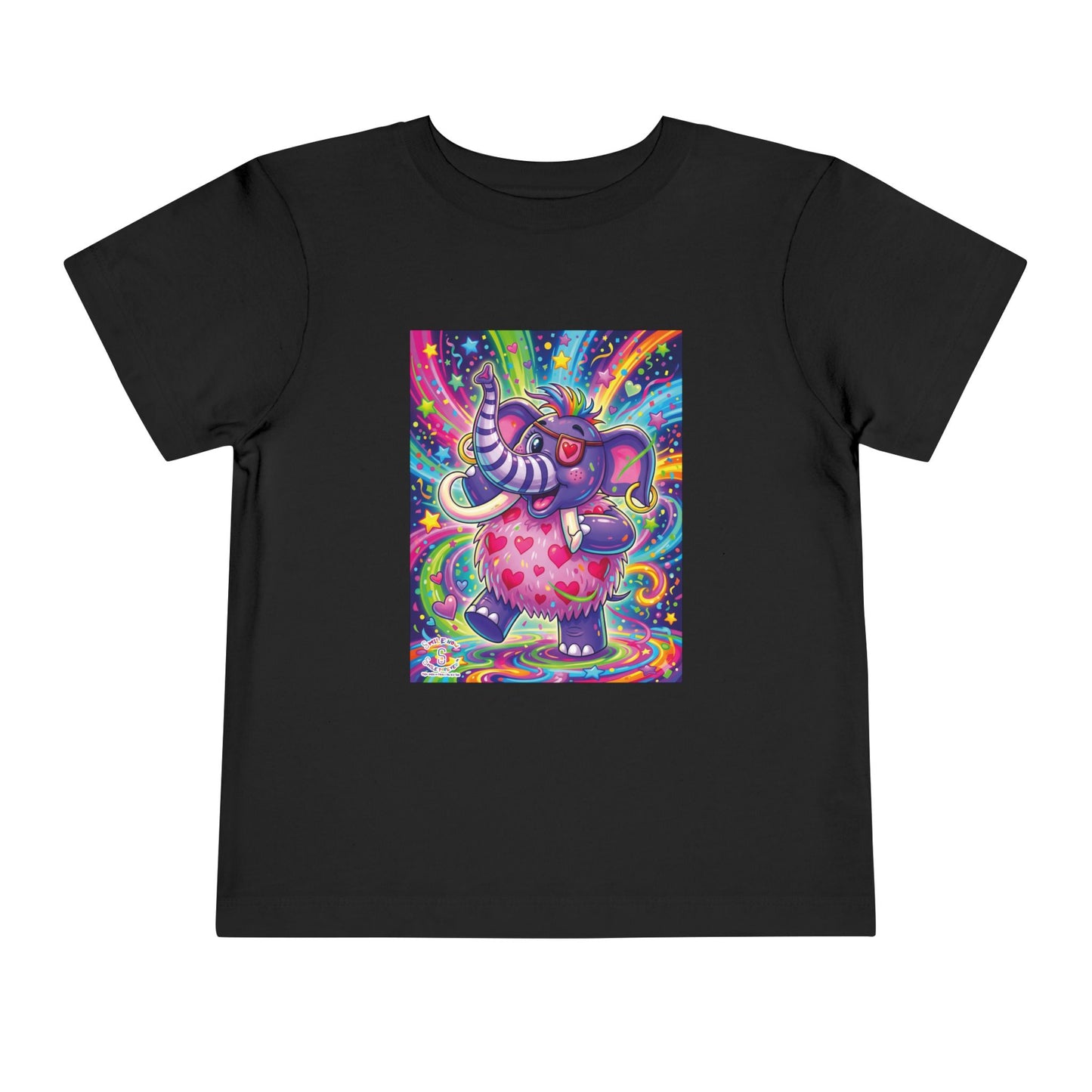 Piklez™ Toddler Short Sleeve Tee – "Born to Celebrate!" Graphic Shirt | Smile Universe Collection