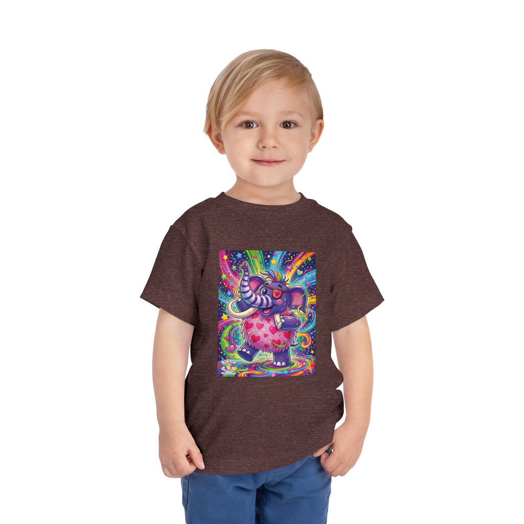 Piklez™ Toddler Short Sleeve Tee – "Born to Celebrate!" Graphic Shirt | Smile Universe Collection