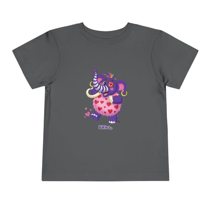 Piklez™ Toddler Short Sleeve Tee – "Full of Love!" Graphic Shirt | Smile Universe Collection