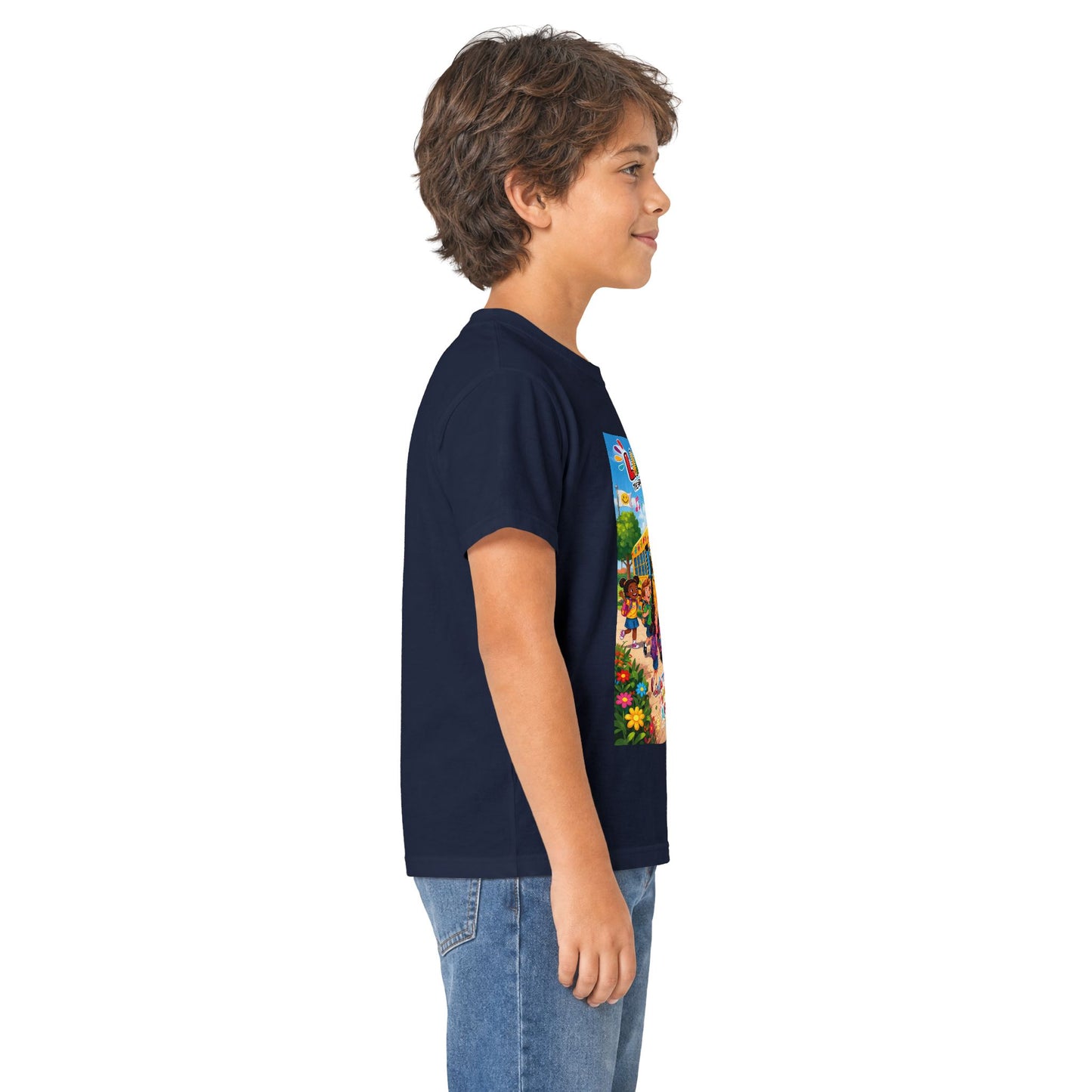 Lani™ Kids Softstyle Tee – "Let's Sing Happiness Together!" Graphic