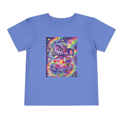 Piklez™ Toddler Short Sleeve Tee – "Magic Paint!" Graphic Shirt | Smile Universe Collection