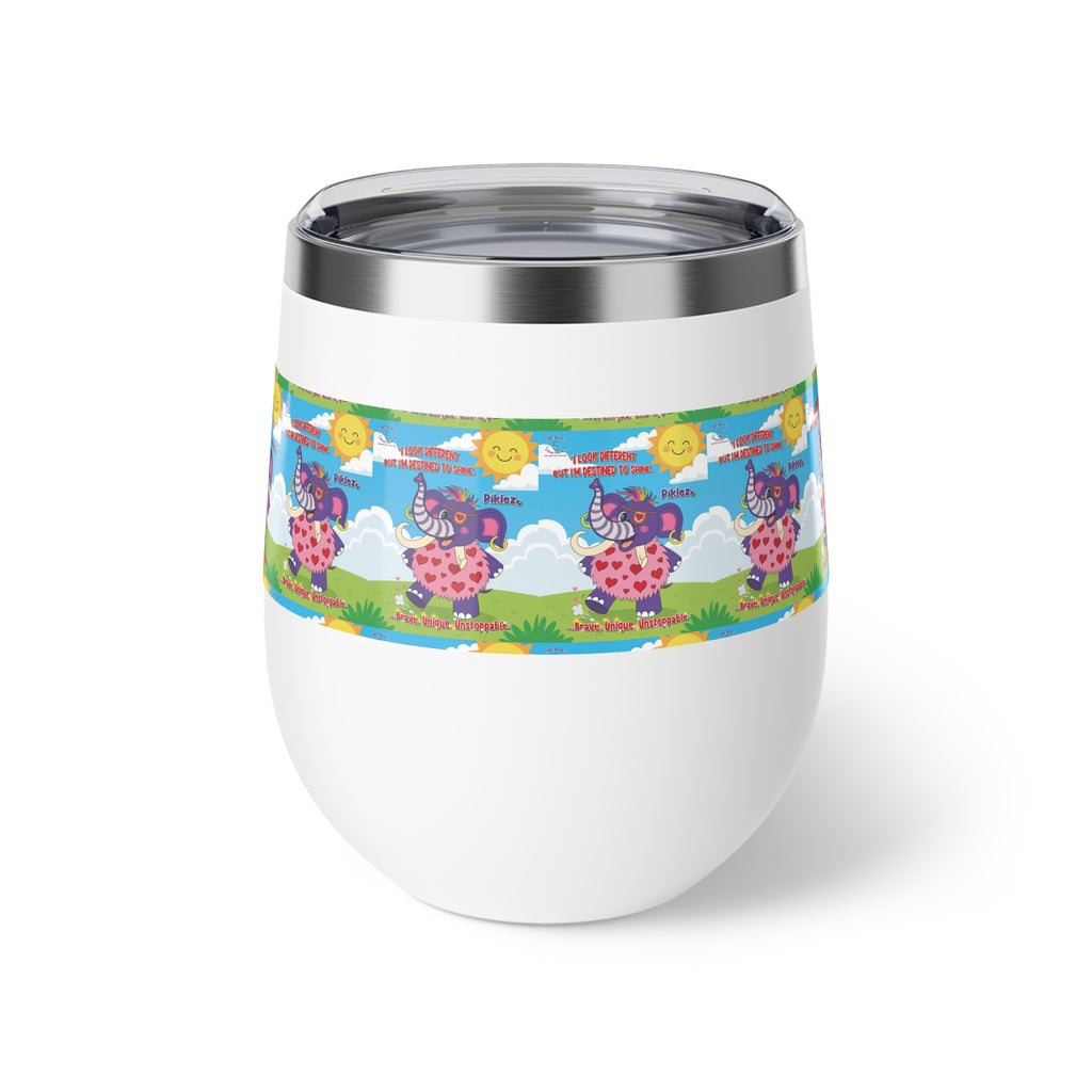 Piklez™ Copper Vacuum Insulated Cup – “Destined to Shine” Travel Mug | Smile Universe Collection
