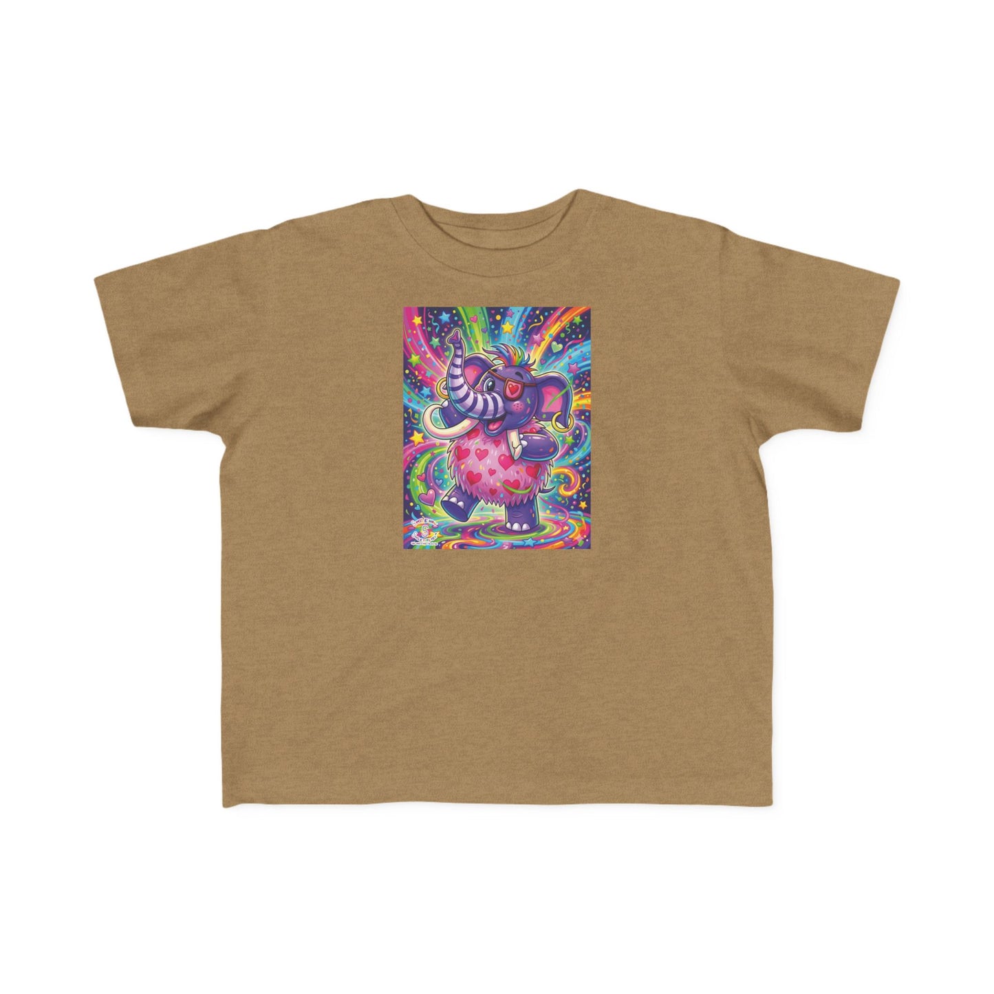 Piklez™ Toddler's Fine Jersey Tee – "Born to Celebrate!" Graphic Shirt | Smile Universe Collection