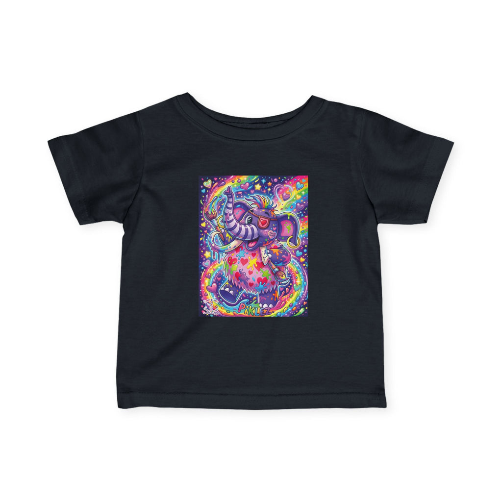 Piklez™ Infant Fine Jersey Tee – "Magic Paint!" Graphic Shirt | Smile Universe Collection