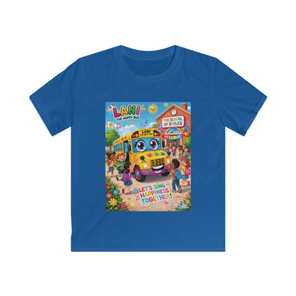 Lani™ Kids Softstyle Tee – "Let's Sing Happiness Together!" Graphic