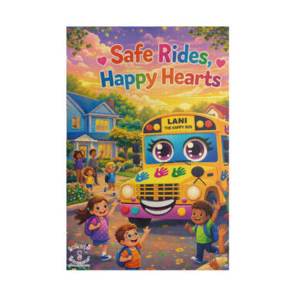 Lani™ Puzzle (110, 252, 520 & 1014-piece) – "Safe Rides, Happy Hearts" Graphic