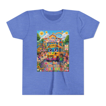 Lani™ Youth Short Sleeve Tee – "Where Being Different is CELEBRATED!" Graphic Shirt