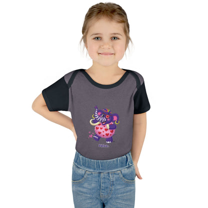 Piklez™ Infant Baby Rib Bodysuit – "Full of Love!" Graphic | Smile Universe Collection