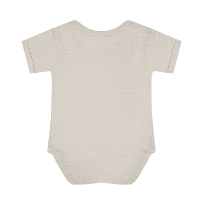 Smile Universe™ Infant Baby Rib Bodysuit – "Where Being Different is CELEBRATED!" Graphic