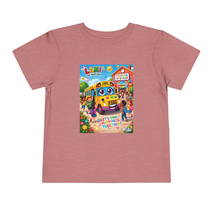 Lani™ Toddler Short Sleeve Tee – "Let's Sing Happiness Together!" Graphic