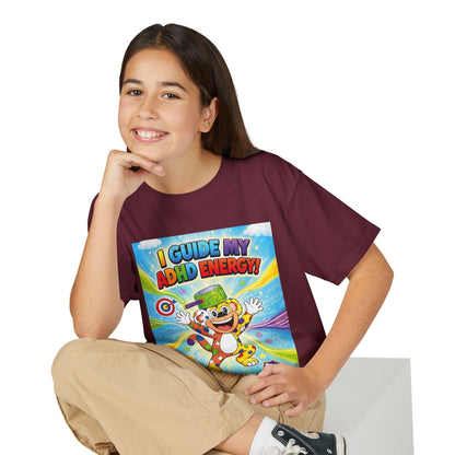 Potz™ Youth DryBlend® T-Shirt – "I Guide My ADHD Energy!" Graphic Tee | Smile Universe Collection