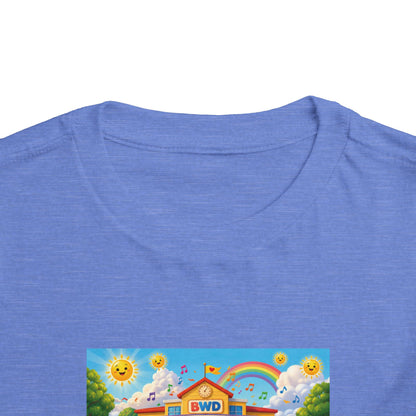 Lani™ Toddler Short Sleeve Tee – "Where Being Different is CELEBRATED!" Graphic Shirt