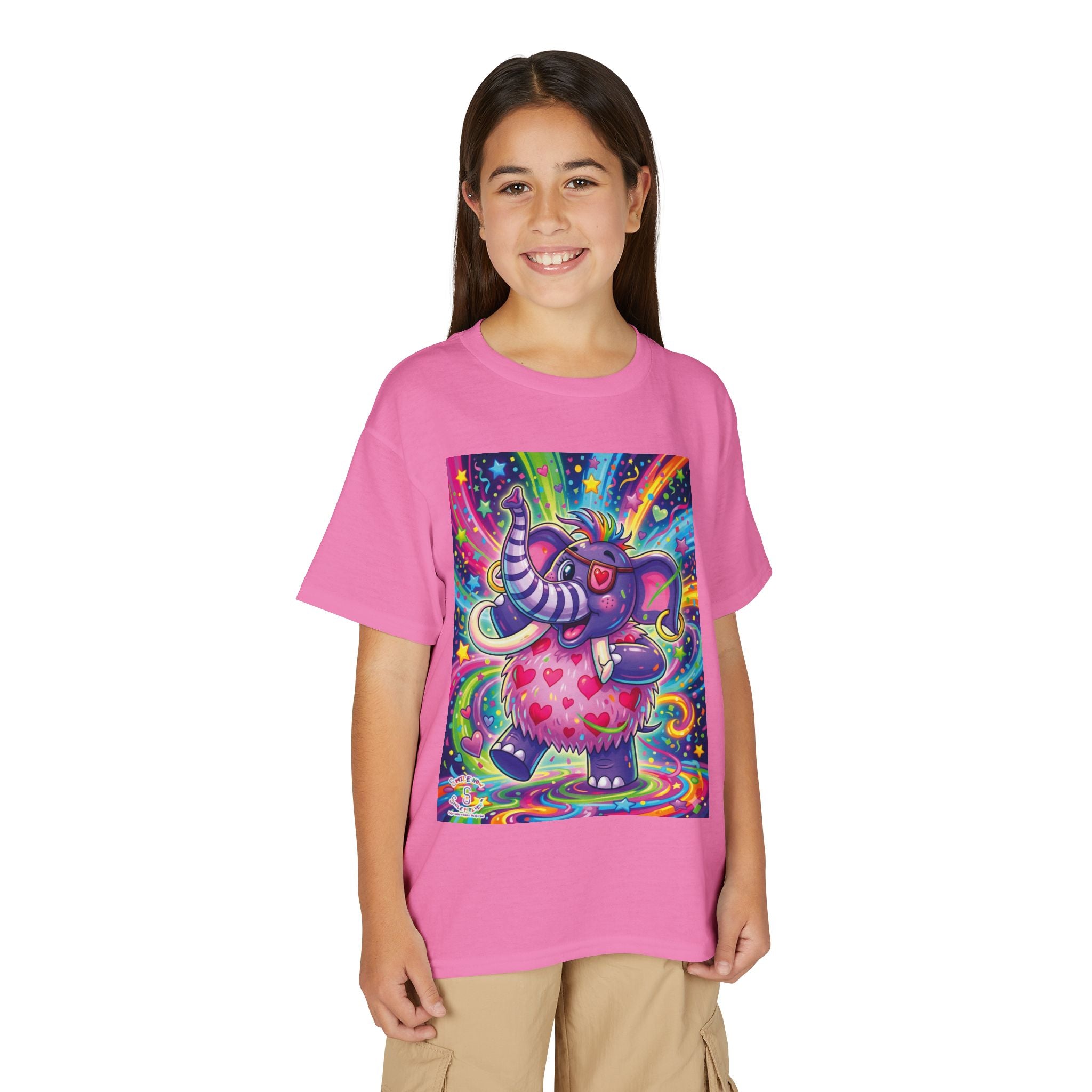 Piklez™ Youth DryBlend® T-Shirt – "Born to Celebrate!" Graphic Shirt | Smile Universe Collection