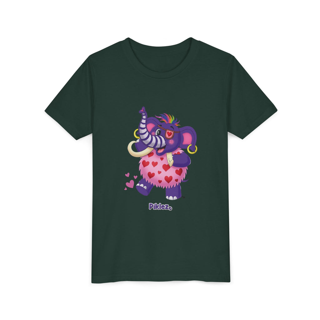 Piklez™ Youth Short Sleeve Tee – "Full of Love!" Graphic Shirt | Smile Universe Collection