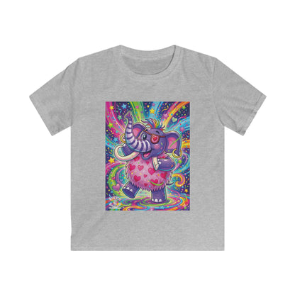 Piklez™ Kids Softstyle Tee – "Born to Celebrate!" Graphic Shirt | Smile Universe Collection