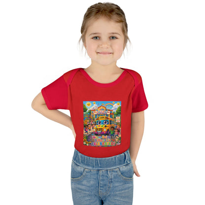 Lani™ Infant Baby Rib Bodysuit – "Where Being Different is CELEBRATED!" Graphic