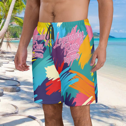 BWD Color Splash 1’s - Men’s AOP Streetwear Shorts (First Edition)