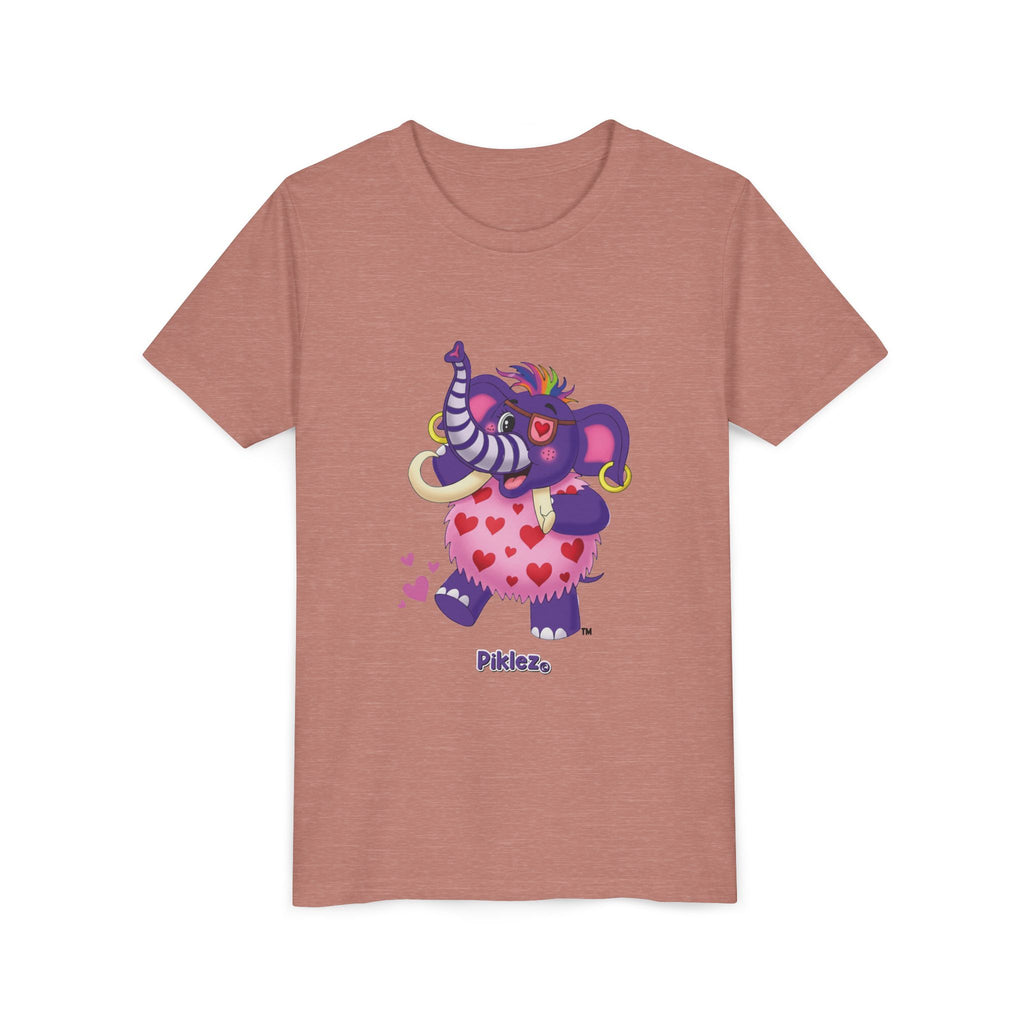 Piklez™ Youth Short Sleeve Tee – "Full of Love!" Graphic Shirt | Smile Universe Collection