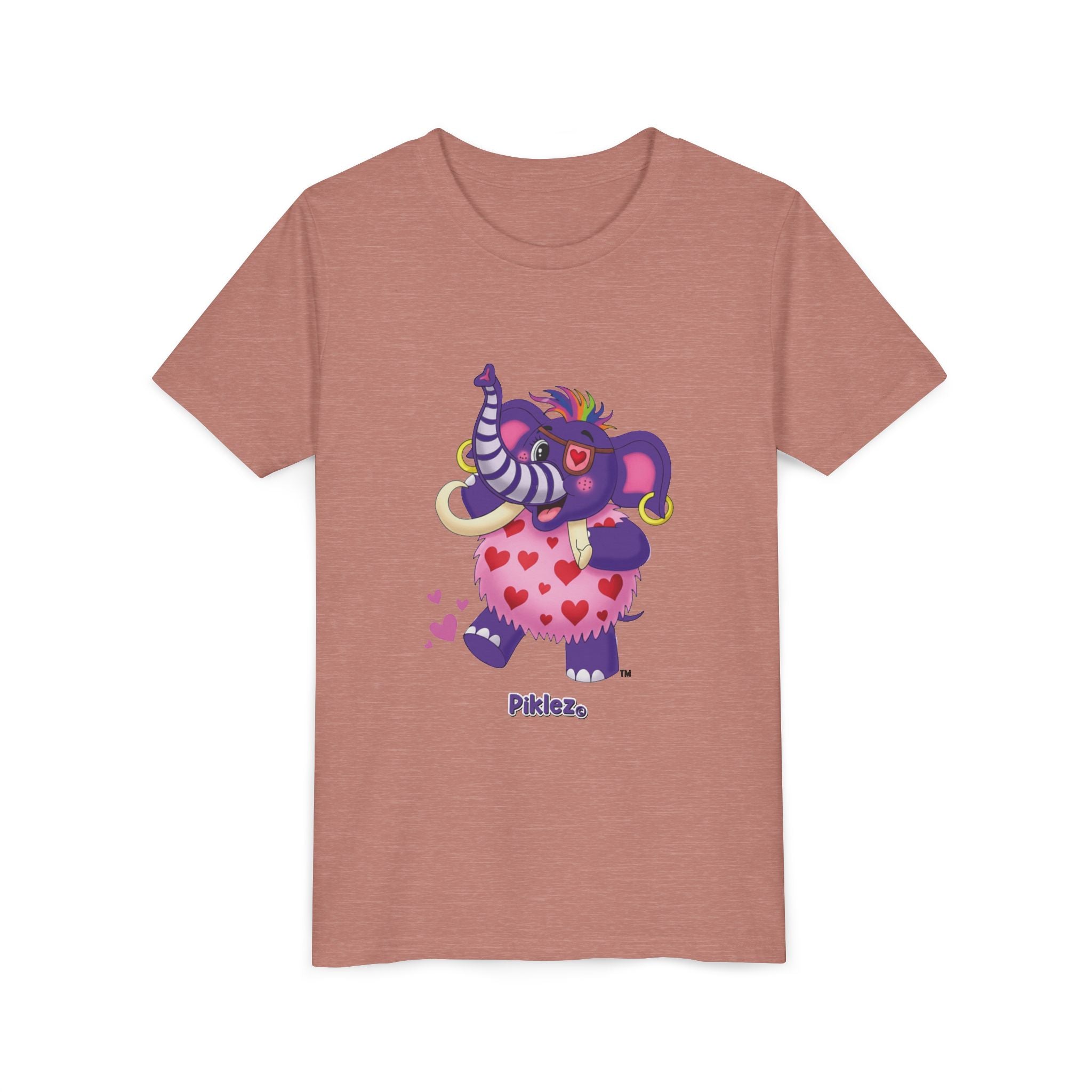Piklez™ Youth Short Sleeve Tee – "Full of Love!" Graphic Shirt | Smile Universe Collection