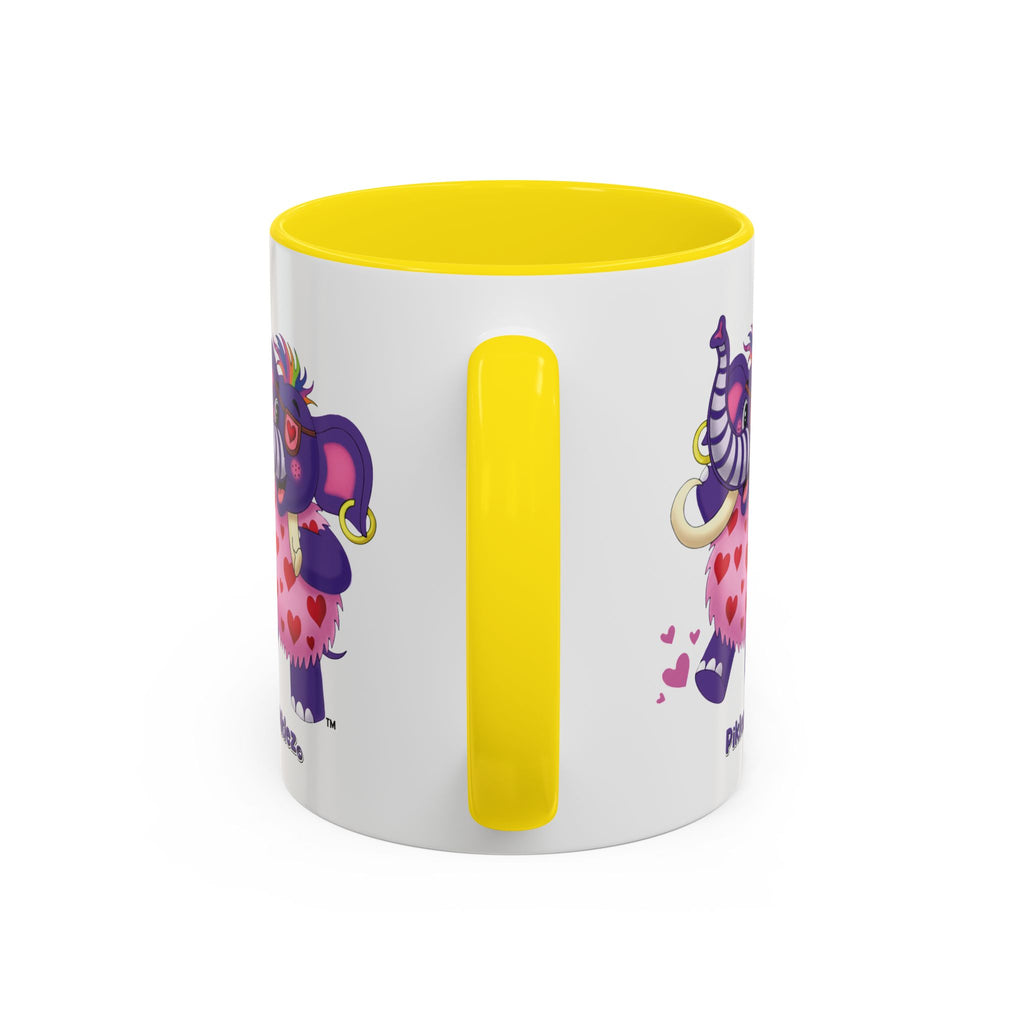 Piklez™ Accent Coffee Mug (11oz & 15oz) – "Full of Love!" Graphic | Smile Universe Collection