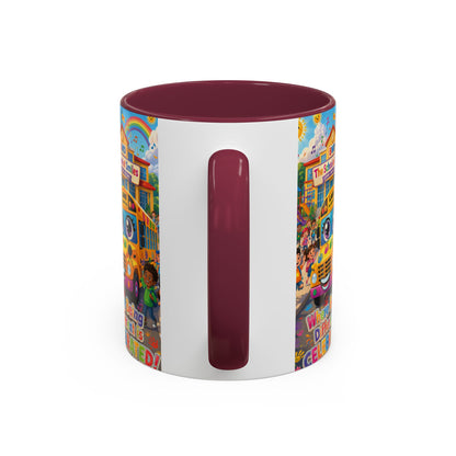Lani™ Colorful Mug (11oz & 15oz) – "Where Being Different is CELEBRATED!" Graphic