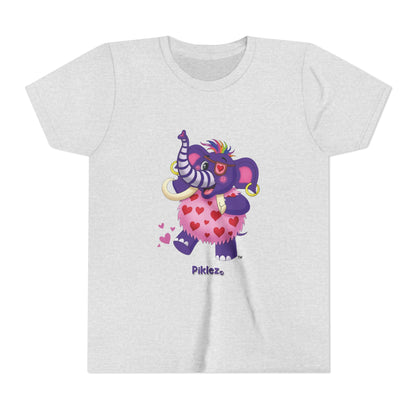 Piklez™ Youth Short Sleeve Tee – "Full of Love!" Graphic Shirt | Smile Universe Collection