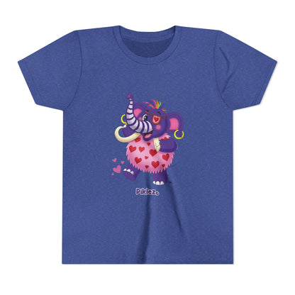Piklez™ Youth Short Sleeve Tee – "Full of Love!" Graphic Shirt | Smile Universe Collection