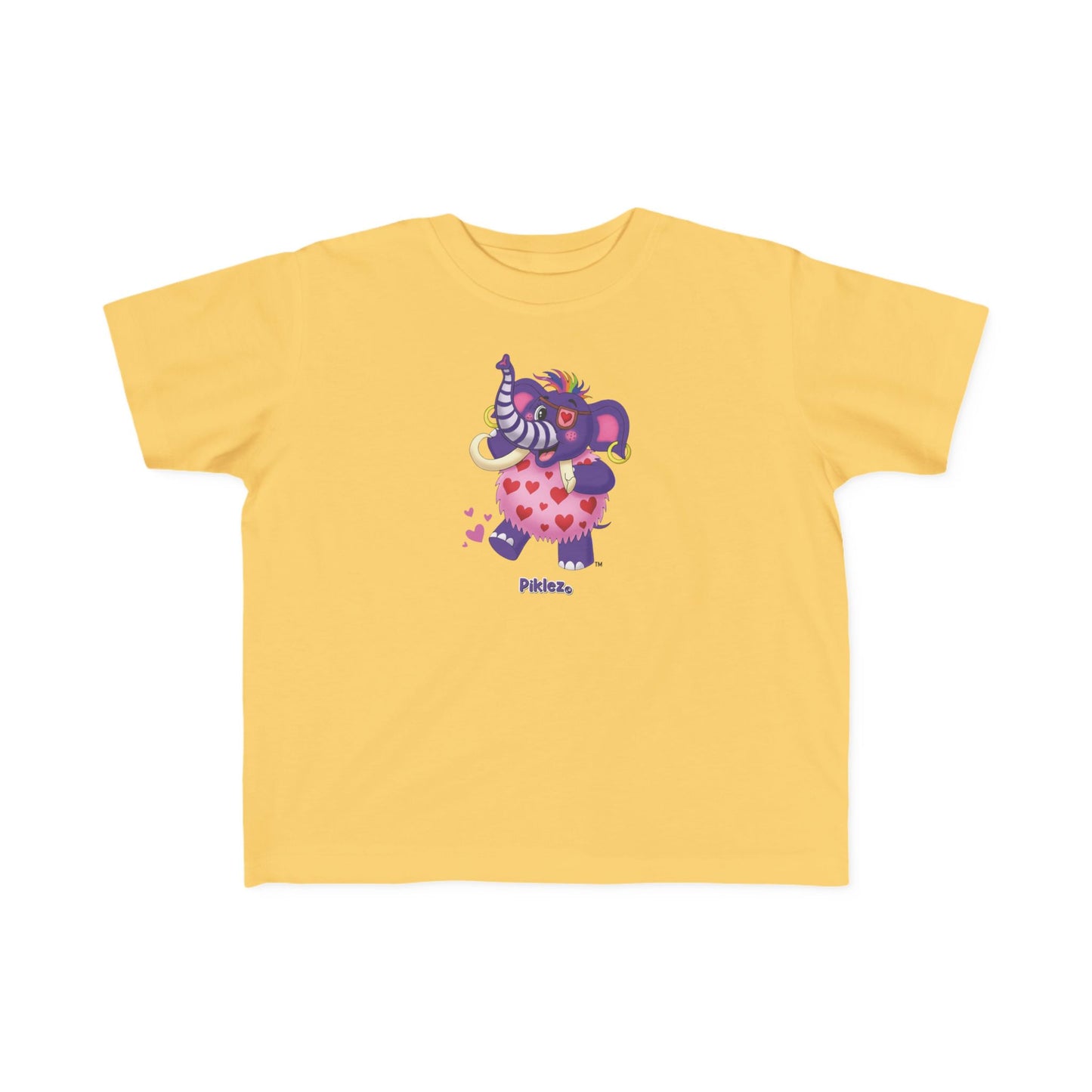 Piklez™ Toddler's Fine Jersey Tee – "Full of Love!" Graphic Shirt | Smile Universe Collection