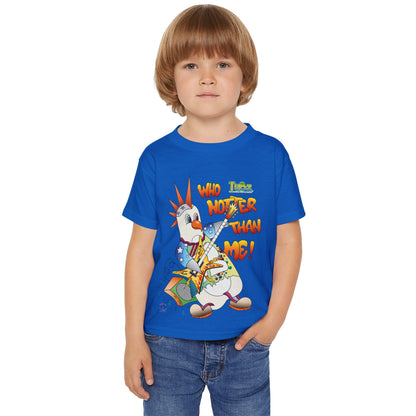 TuBz™ Rockstar Kids T-Shirt - "Who Hotter Than Me!" Graphic Tee | Smile Universe TuBz4Kidz Collection