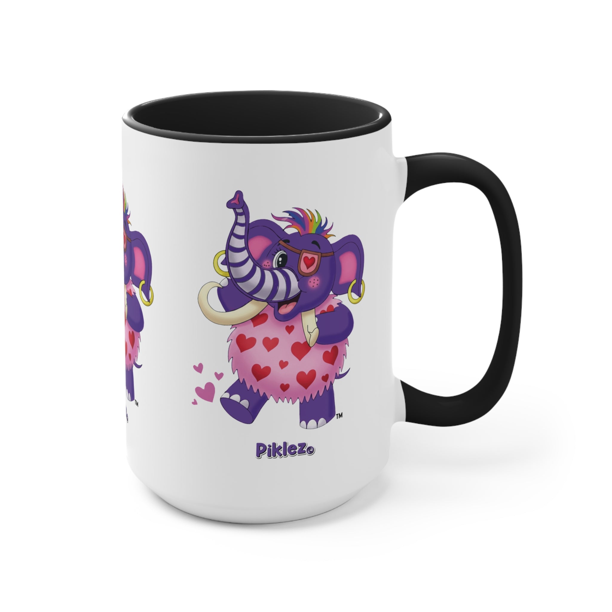 Piklez™ Accent Mug – "Full of Love!" Graphic | Smile Universe Collection