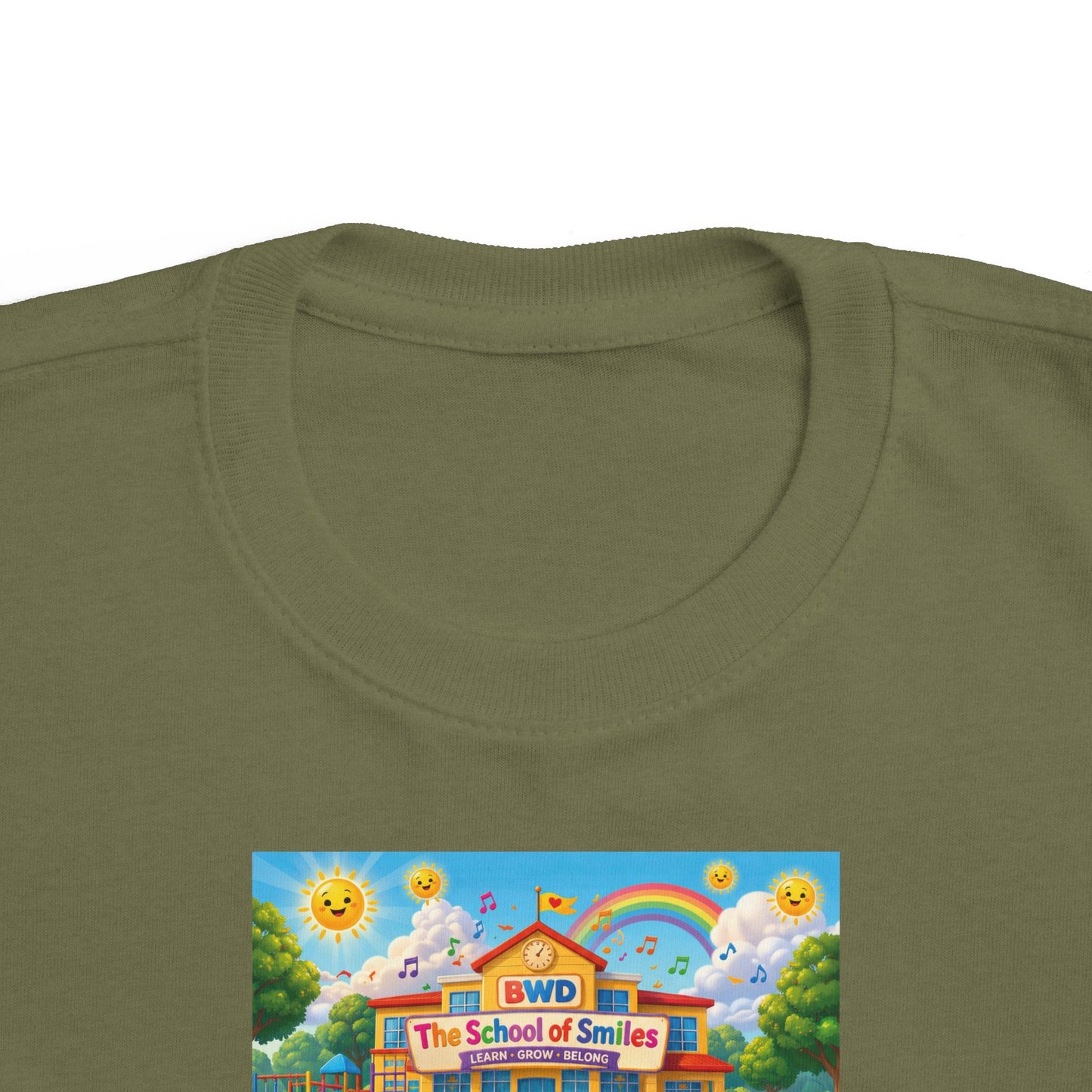Lani™ Toddler's Fine Jersey Tee – "Where Being Different is CELEBRATED!" Graphic Shirt