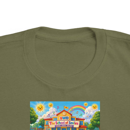 Lani™ Toddler's Fine Jersey Tee – "Where Being Different is CELEBRATED!" Graphic Shirt