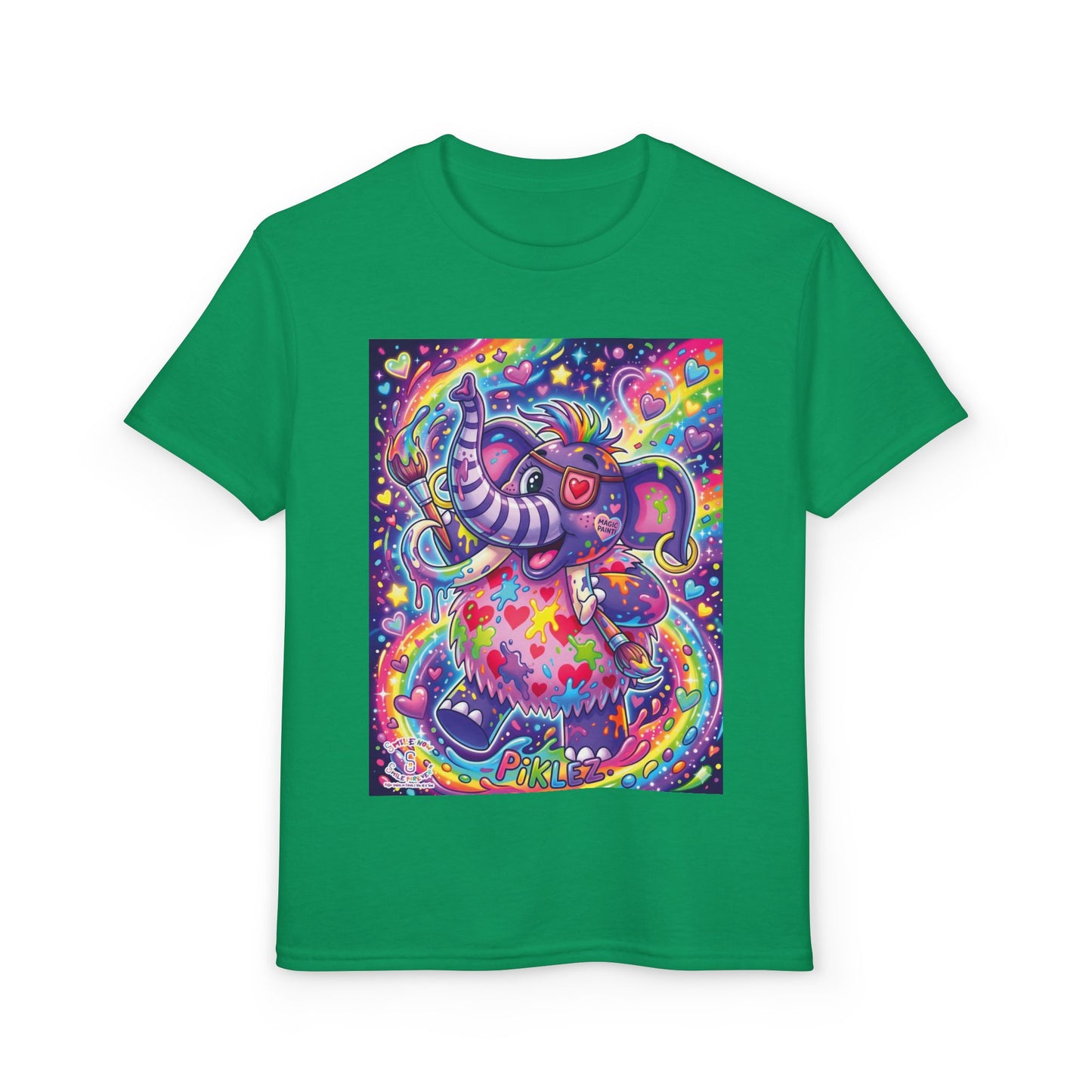 Piklez™ Youth DryBlend® T-Shirt – "Magic Paint!" Graphic Shirt | Smile Universe Collection