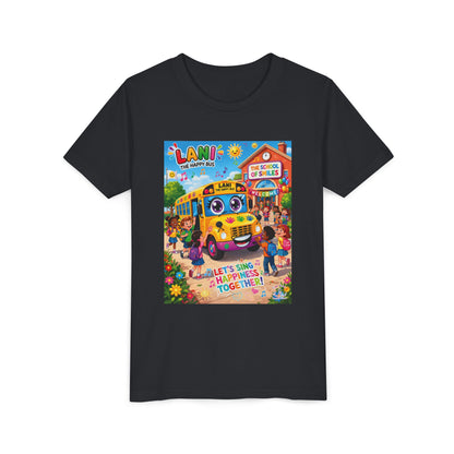 Lani™ Youth Short Sleeve Tee – "Let's Sing Happiness Together!" Graphic