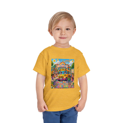 Lani™ Toddler Short Sleeve Tee – "Where Being Different is CELEBRATED!" Graphic Shirt
