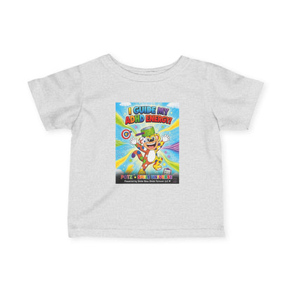 Potz™ Infant Fine Jersey Tee – "I Guide My ADHD Energy!" Graphic Tee | Smile Universe Collection
